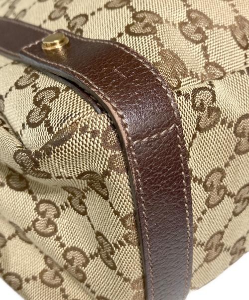 GUCCI（グッチ）GUCCI (グッチ) アビー GGキャンバス トートバッグ ベージュの古着・服飾アイテム