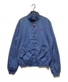 POLO RALPH LAUREN（ポロ・ラルフローレン）の古着「スイングトップ」｜スカイブルー