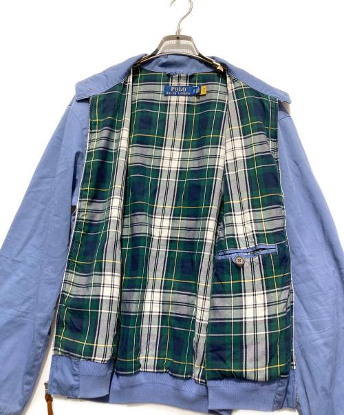 POLO RALPH LAUREN（ポロ・ラルフローレン）POLO RALPH LAUREN (ポロ・ラルフローレン) スイングトップ スカイブルー サイズ:Sの古着・服飾アイテム