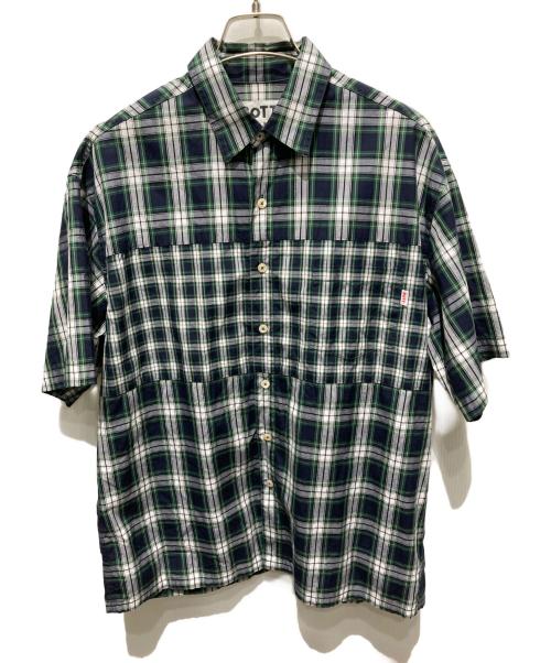 BoTT（ボット）BoTT (ボット) Mulch S/S Shirt グリーン サイズ:Mの古着・服飾アイテム