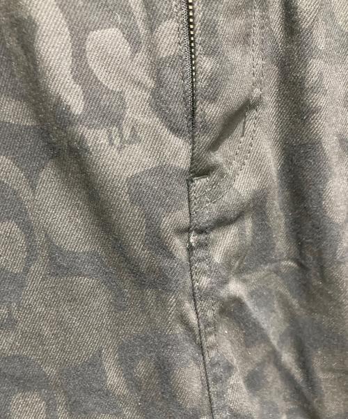 COMME des GARCONS HOMME PLUS（コムデギャルソンオムプリュス）COMME des GARCONS HOMME PLUS (コムデギャルソンオムプリュス) スカルサルエルショートパンツ ブラック サイズ:Sの古着・服飾アイテム