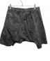 COMME des GARCONS HOMME PLUS (コムデギャルソンオムプリュス) スカルサルエルショートパンツ ブラック サイズ:S：12000円