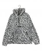 SUPREMEシュプリーム）の古着「24FW Polartec facemask Half Zip」｜ブラック×ホワイト