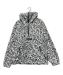SUPREME（シュプリーム）の古着「24FW Polartec facemask Half Zip」｜ブラック×ホワイト