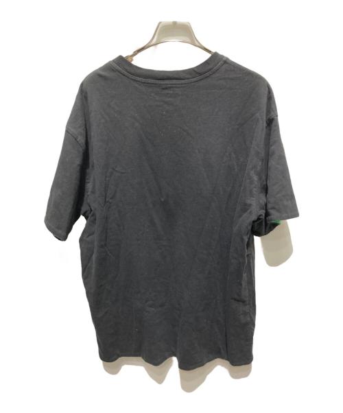 BOTTEGA VENETA（ボッテガベネタ）BOTTEGA VENETA (ボッテガベネタ) ダブルレイヤーコットンジャージー Tシャツ ブラック×グリーン サイズ:Mの古着・服飾アイテム