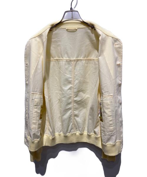 valstarino（ヴァルスタリーノ）valstarino (ヴァルスタリーノ) バルスタージャケット イエロー サイズ:48の古着・服飾アイテム