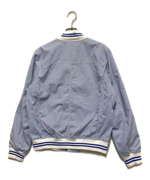 MACKINTOSH（マッキントッシュ）MACKINTOSH (マッキントッシュ) ストライプジャケット ブルー×ホワイト サイズ:38の古着・服飾アイテム