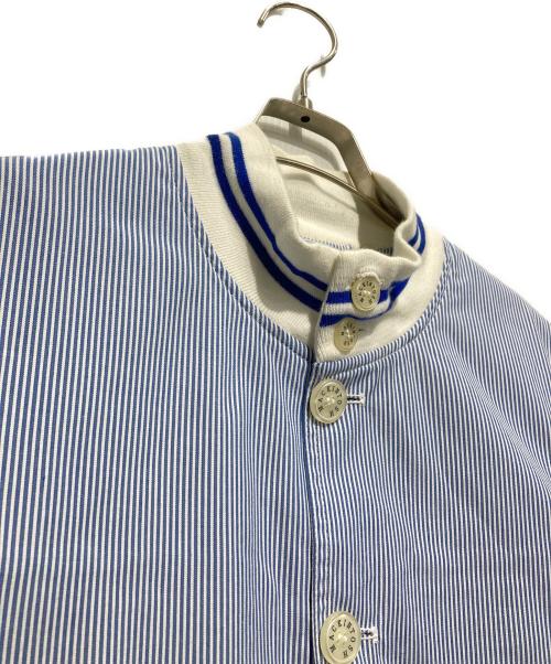 MACKINTOSH（マッキントッシュ）MACKINTOSH (マッキントッシュ) ストライプジャケット ブルー×ホワイト サイズ:38の古着・服飾アイテム