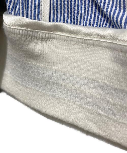 MACKINTOSH（マッキントッシュ）MACKINTOSH (マッキントッシュ) ストライプジャケット ブルー×ホワイト サイズ:38の古着・服飾アイテム