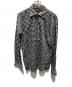 ETRO（エトロ）の古着「ドット柄シャツ」｜ブラック×ホワイト