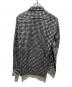 ETRO (エトロ) ドット柄シャツ ブラック×ホワイト サイズ:39：5000円