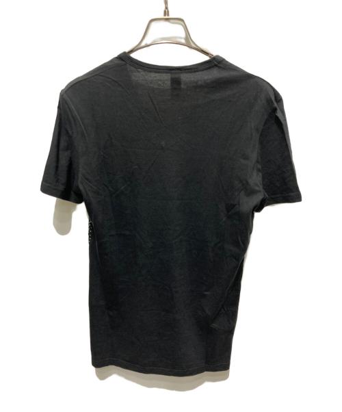 JOHN GALLIANO（ジョンガリアーノ）JOHN GALLIANO (ジョンガリアーノ) プリントTシャツ ブラック サイズ:XSの古着・服飾アイテム