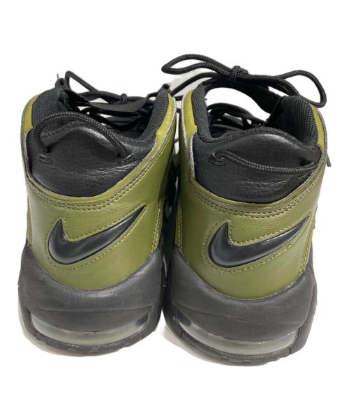 NIKE（ナイキ）NIKE (ナイキ) AIR MORE UPTEMPO 96 ブラック×カーキ サイズ:27.5の古着・服飾アイテム