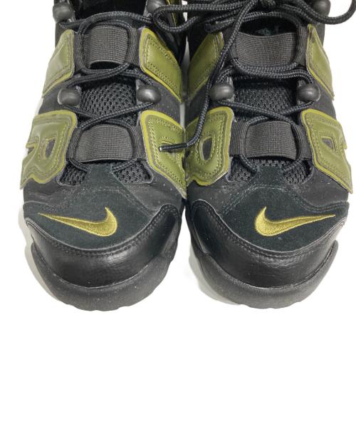 NIKE（ナイキ）NIKE (ナイキ) AIR MORE UPTEMPO 96 ブラック×カーキ サイズ:27.5の古着・服飾アイテム