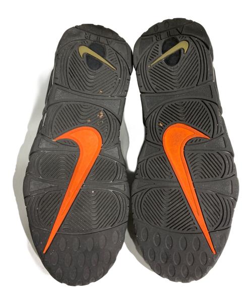 NIKE（ナイキ）NIKE (ナイキ) AIR MORE UPTEMPO 96 ブラック×カーキ サイズ:27.5の古着・服飾アイテム