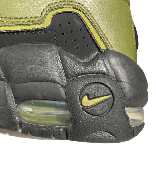 NIKE（ナイキ）NIKE (ナイキ) AIR MORE UPTEMPO 96 ブラック×カーキ サイズ:27.5の古着・服飾アイテム