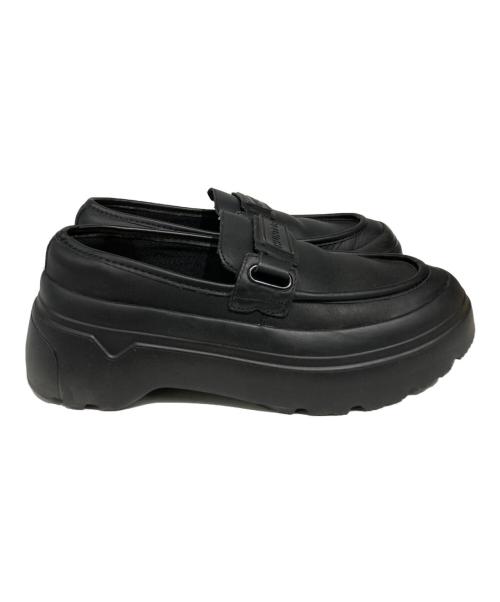 HUNTER（ハンター）HUNTER (ハンター) REFINED EXPLORER FLATFORM LOAFER ブラック サイズ:UK5の古着・服飾アイテム