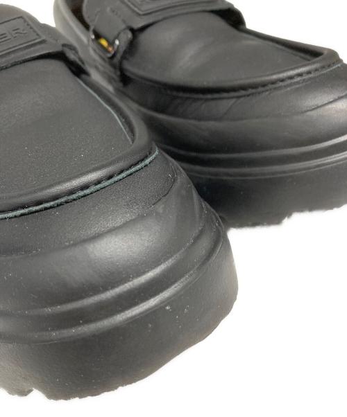 HUNTER（ハンター）HUNTER (ハンター) REFINED EXPLORER FLATFORM LOAFER ブラック サイズ:UK5の古着・服飾アイテム