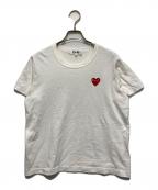 ）の古着「ハートTシャツ」｜ホワイト