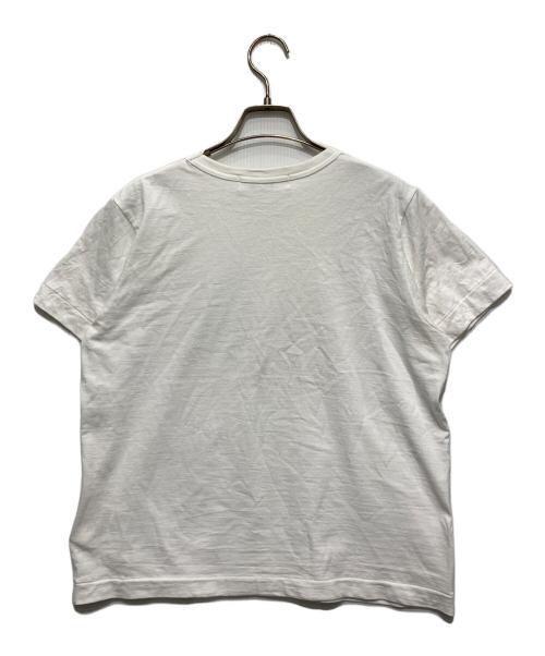 PLAY COMME des GARCONS（プレイコムデギャルソン）PLAY COMME des GARCONS (プレイコムデギャルソン) ハートTシャツ ホワイト サイズ:Lの古着・服飾アイテム