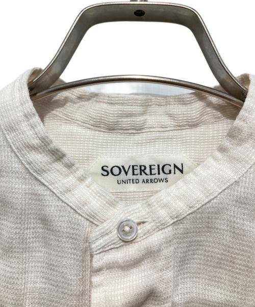 SOVEREIGN（ソブリン）SOVEREIGN (ソブリン) 26SSプルオーバーシャツ ベージュ サイズ:Sの古着・服飾アイテム
