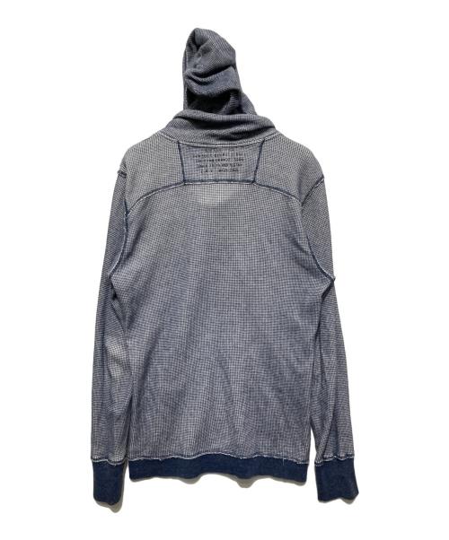 DIESEL（ディーゼル）DIESEL (ディーゼル) ジップパーカー/Y2K/アーカイブ/archive ブルー サイズ:Lの古着・服飾アイテム