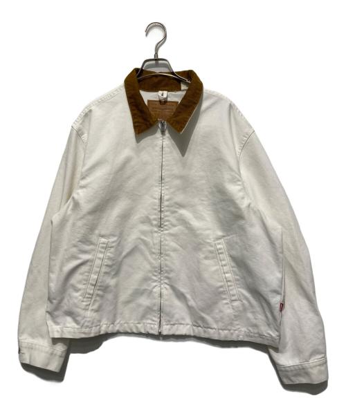 LEVI'S PReMIUM（リーバイス プレミアム）LEVI'S PReMIUM (リーバイス プレミアム) CASTRO フルジップジャケット ホワイト サイズ:Lの古着・服飾アイテム