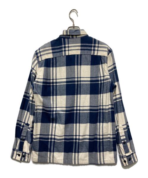 Patagonia（パタゴニア）Patagonia (パタゴニア) フィヨルド・フランネル・シャツ ネイビー サイズ:Sの古着・服飾アイテム