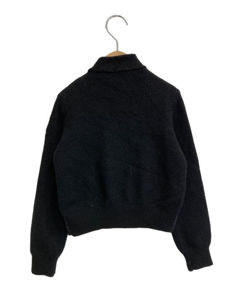 MONCLER（モンクレール）MONCLER (モンクレール) MAGLIA TRICOT CARDIGAN ブラック サイズ:SIZE 6の古着・服飾アイテム