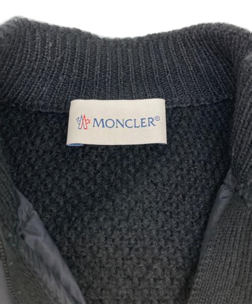 MONCLER（モンクレール）MONCLER (モンクレール) MAGLIA TRICOT CARDIGAN ブラック サイズ:SIZE 6の古着・服飾アイテム
