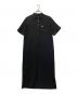 FRED PERRY（フレッドペリー）の古着「Short Sleeve Shirt Dress」｜ブラック
