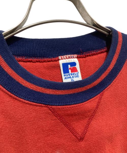 RUSSELL ATHLETIC（ラッセルアスレチック）RUSSELL ATHLETIC (ラッセルアスレチック) 古着スウェット レッド サイズ:XLの古着・服飾アイテム