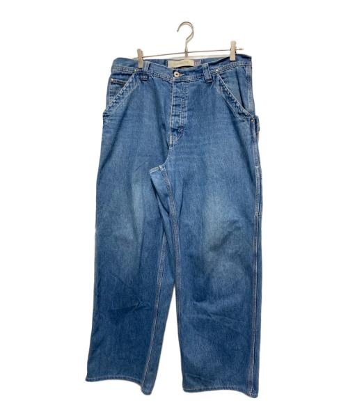 GAP（ギャップ）GAP (ギャップ) contractor デニムパンツ インディゴ サイズ:W35の古着・服飾アイテム
