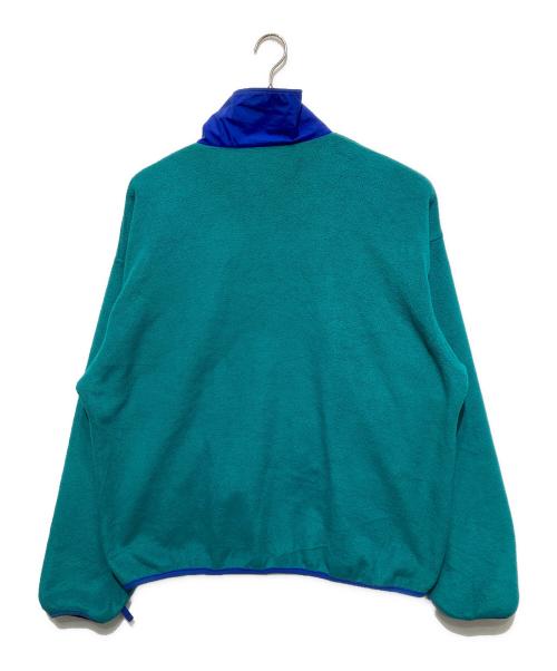 Columbia（コロンビア）Columbia (コロンビア) 襟ネイティブ柄古着フリースジャケット グリーン サイズ:sの古着・服飾アイテム