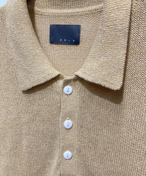 オローネ（オローネ）オローネ (オローネ) 25年 シネマポロニット イエロー サイズ:FREEの古着・服飾アイテム