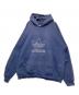 adidas（アディダス）の古着「刺繍パーカー/OLD/90s/USA製」｜ネイビー