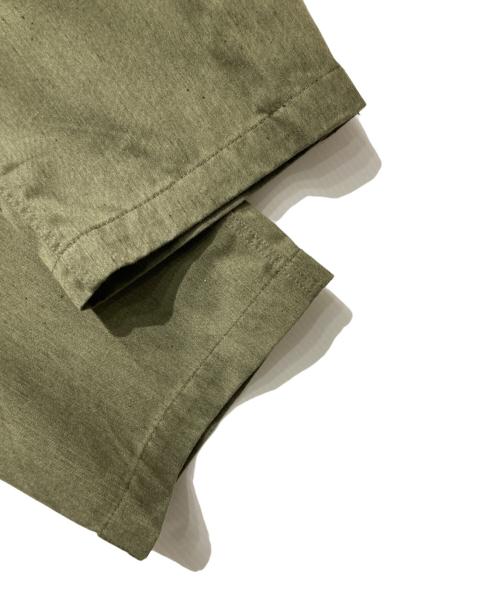 東ドイツ軍（ヒガシドイツグン）東ドイツ軍 (ヒガシドイツグン) サスペンダー付き ミリタリーパンツ グリーン サイズ:不明の古着・服飾アイテム
