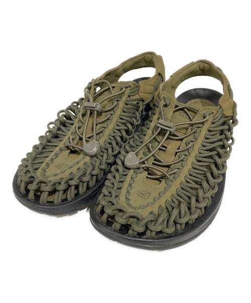 KEEN（キーン）KEEN (キーン) UNEEK カーキ サイズ:25.5の古着・服飾アイテム