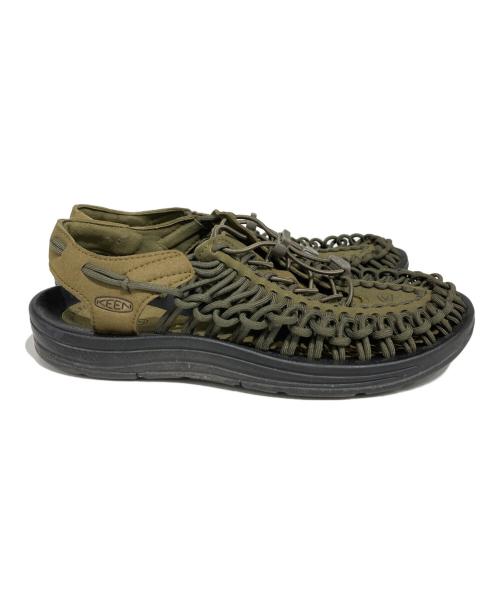 KEEN（キーン）KEEN (キーン) UNEEK カーキ サイズ:25.5の古着・服飾アイテム
