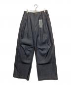 UNITED TOKYOユナイテッドトーキョー）の古着「SUPIMA DENIM パラシュートパンツ」｜ブラック
