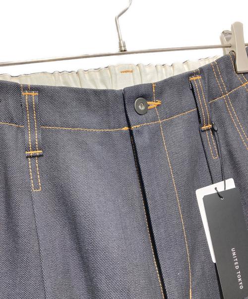 UNITED TOKYO（ユナイテッドトーキョー）UNITED TOKYO (ユナイテッドトーキョー) SUPIMA DENIM パラシュートパンツ ブラック サイズ:Mの古着・服飾アイテム