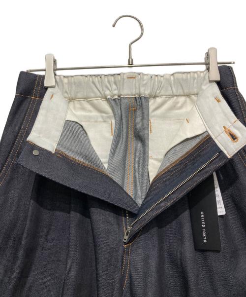 UNITED TOKYO（ユナイテッドトーキョー）UNITED TOKYO (ユナイテッドトーキョー) SUPIMA DENIM パラシュートパンツ ブラック サイズ:Mの古着・服飾アイテム