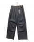UNITED TOKYO（ユナイテッドトーキョー）の古着「SUPIMA DENIM パラシュートパンツ」｜ブラック