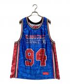 SUPREMEシュプリーム）の古着「Marker Basketball jersey」｜ブルー×レッド
