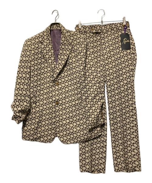 Needles（ニードルズ）Needles (ニードルズ) STAR TAILORED JACKET セットアップ ベージュ サイズ:ジャケットM パンツSの古着・服飾アイテム