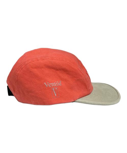 SUPREME（シュプリーム）Supreme (シュプリーム) 25SS ventile Camp cap Coral ピンクベージュの古着・服飾アイテム