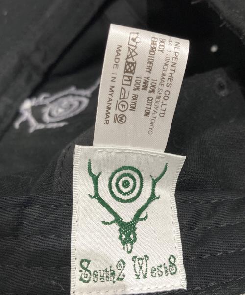South2 West8（サウスツー ウエストエイト）south2 west8 (サウスツー ウエストエイト) キャップ ブラックの古着・服飾アイテム