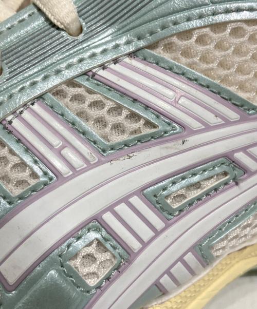 asics（アシックス）asics (アシックス) GEL-KAYANO14 ブルー×ベージュ サイズ:27cmの古着・服飾アイテム