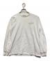 Ganni（ガニー）の古着「Future heavy Jersey palm Long Sleeve T-shirt」｜ホワイト