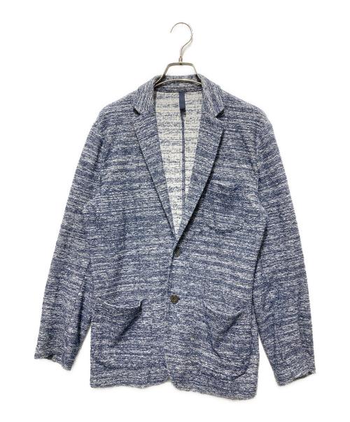 EPOCA（エポカ）EPOCA (エポカ) prima ストレッチパイルジャケット ブルー サイズ:48の古着・服飾アイテム